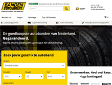 Tablet Screenshot of bandenconcurrent.nl